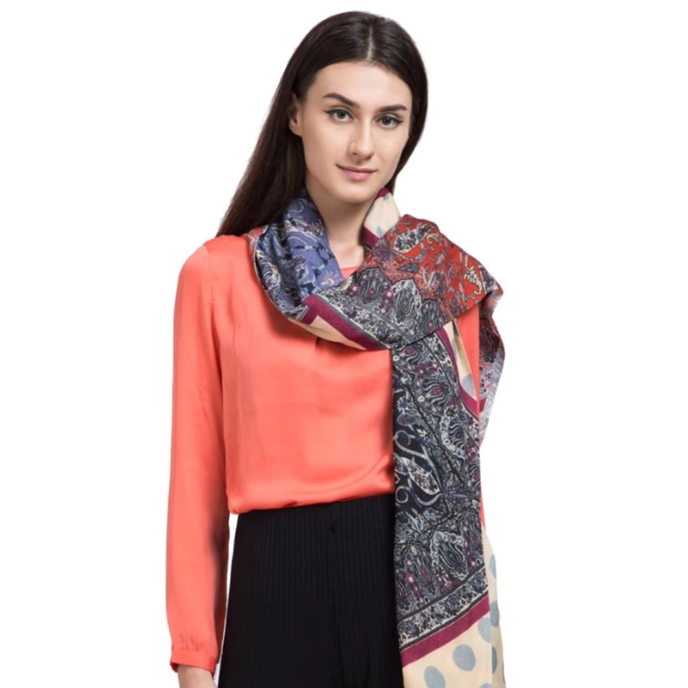 Large winter scarf | lightweight neck scarf | scarf for winter | warm neck scarf